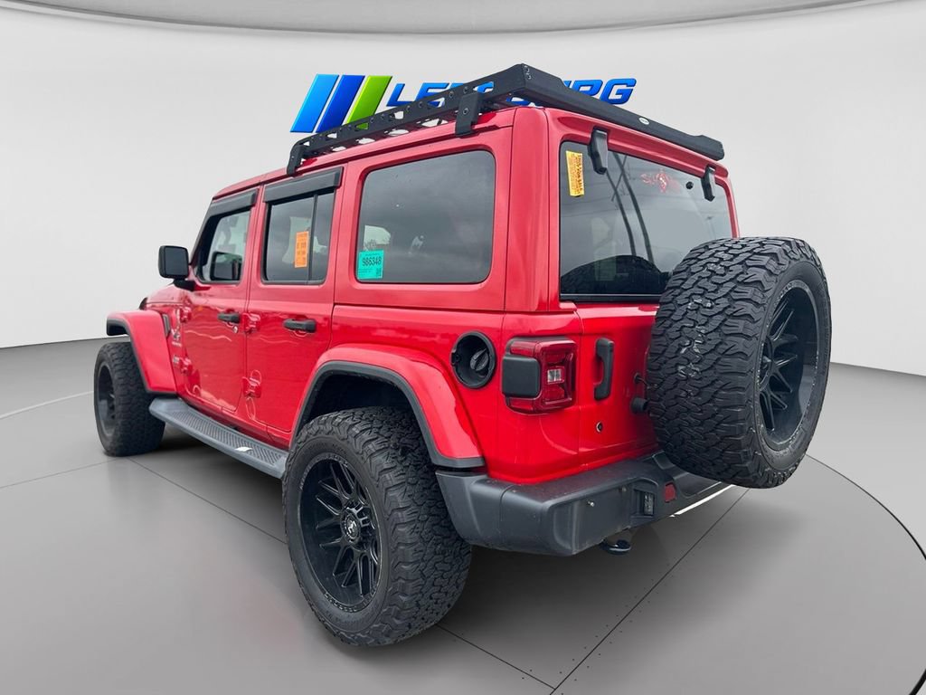 Used 2019 Jeep Wrangler Unlimited Sahara w/ Cold Weather Group AWD/4WD image 3