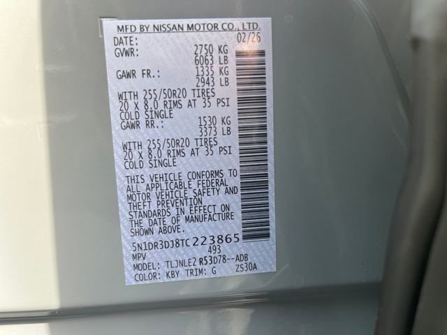 New 2026 Nissan Pathfinder Platinum image 31