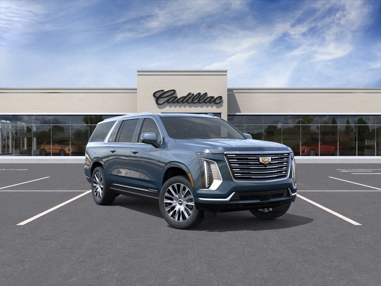 New 2026 Cadillac Escalade ESV Platinum Luxury w/ LPO, Floor Liner Package