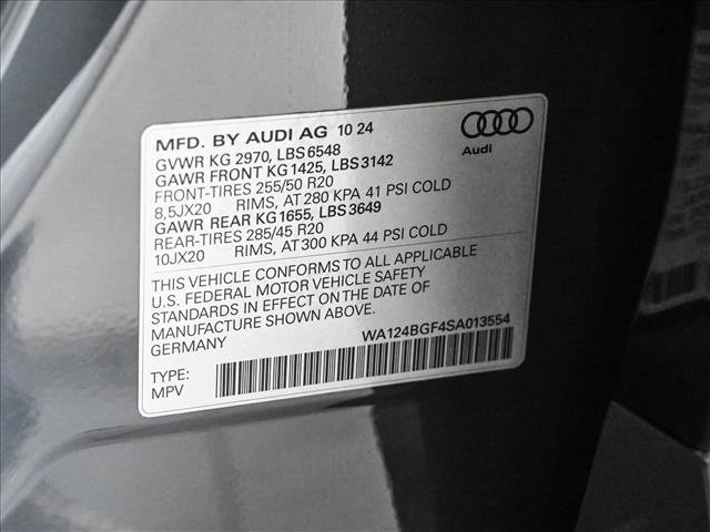 Certified 2025 Audi Q6 e-tron Premium Plus w/ Premium Plus image 26