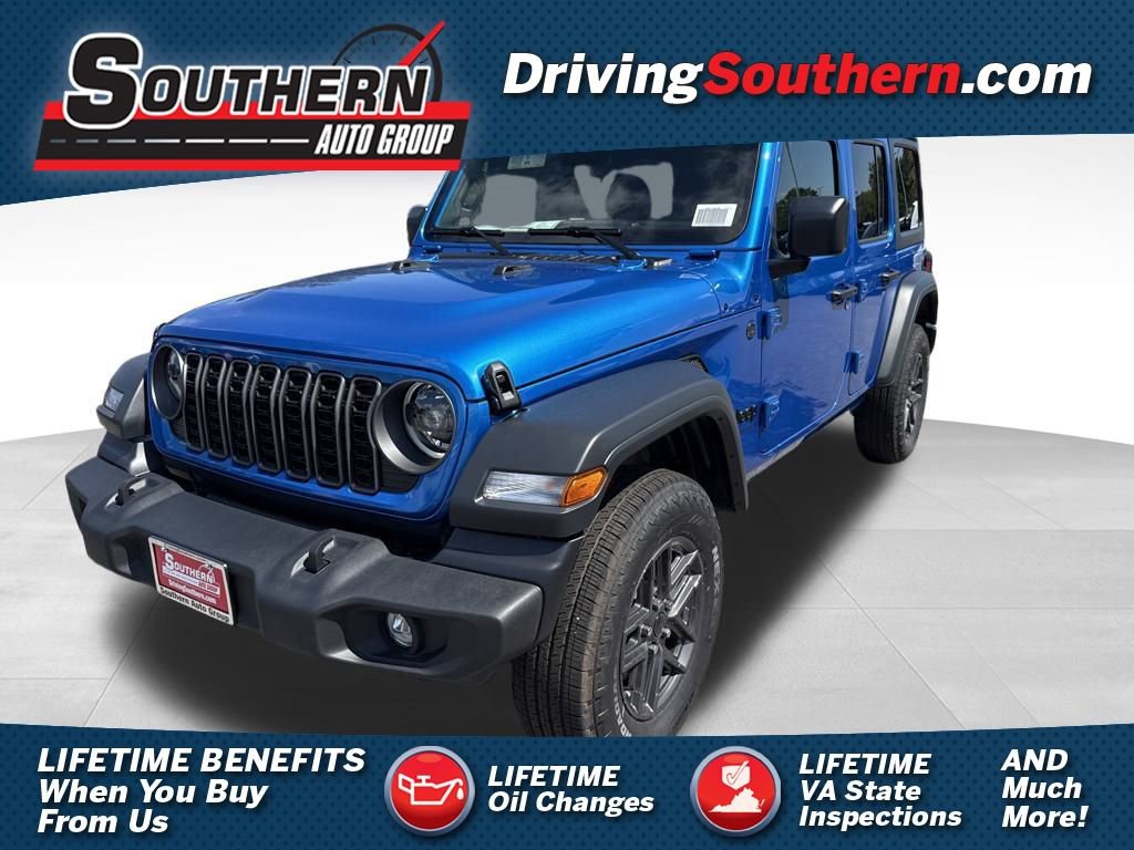 New 2025 Jeep Wrangler Sport S