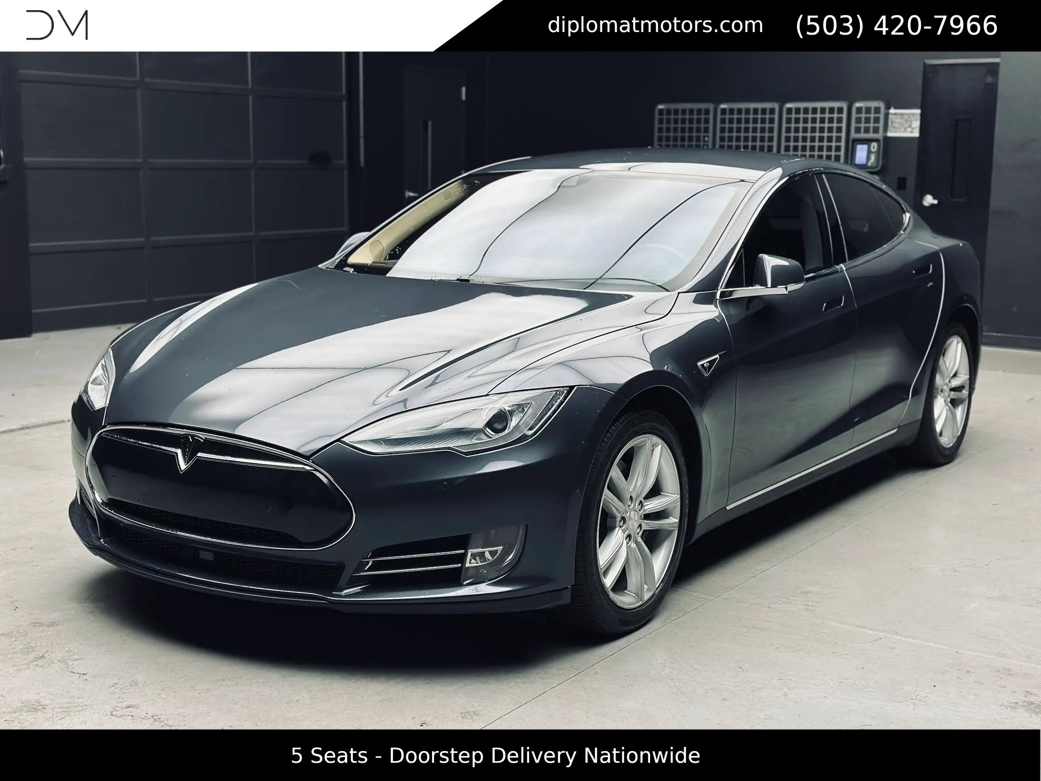 Used 2015 Tesla Model S 85 RWD image 1