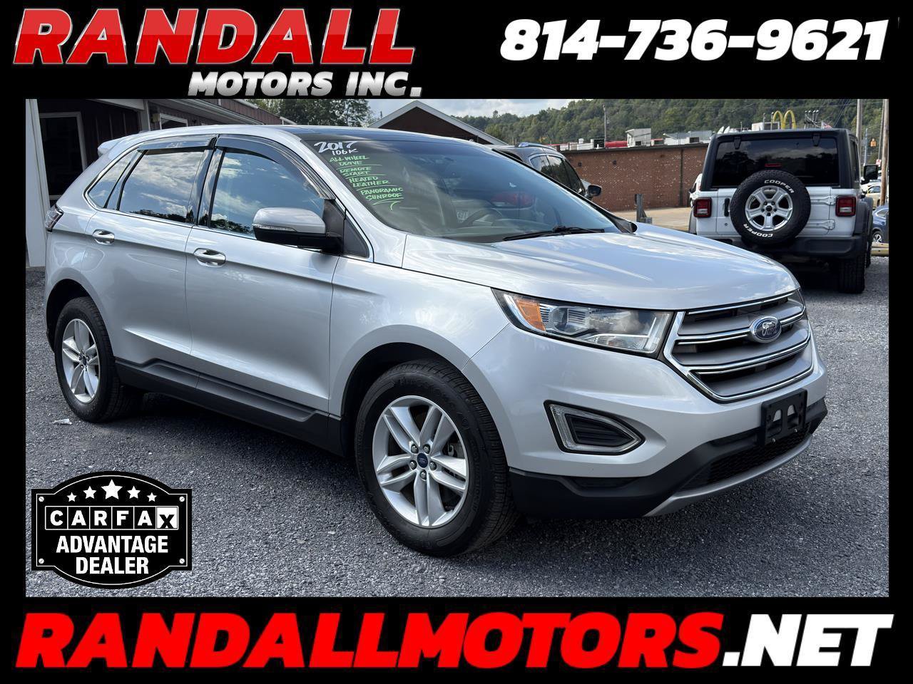 Used 2017 Ford Edge SEL w/ Equipment Group 201A
