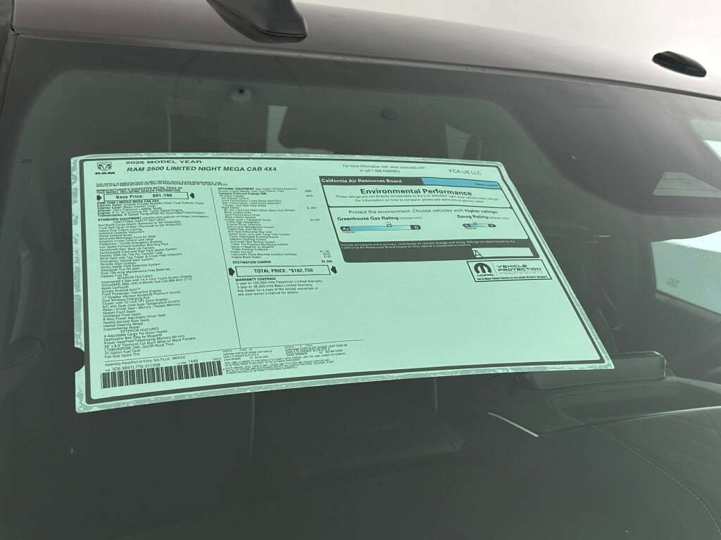 New 2026 RAM 2500 Limited image 18