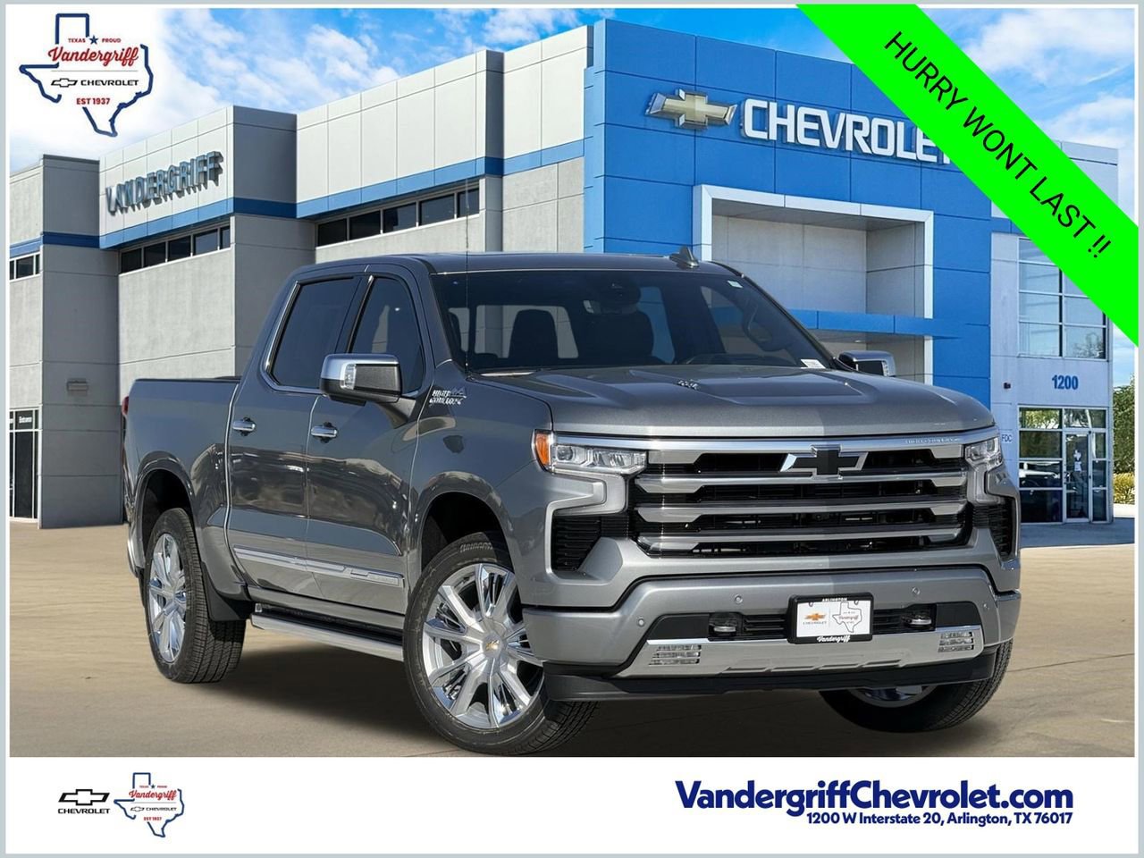 New 2026 Chevrolet Silverado 1500 High Country AWD/4WD image 1