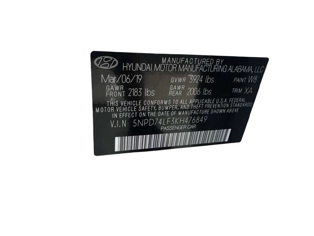 Used 2019 Hyundai Elantra SE FWD image 72