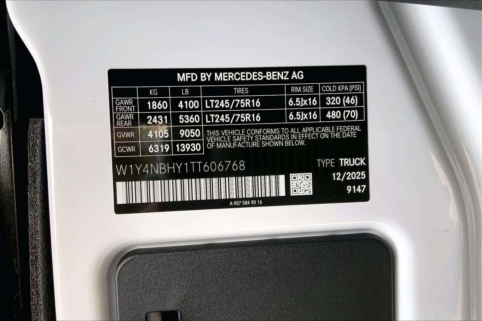 New 2026 Mercedes-Benz Sprinter 2500 image 26