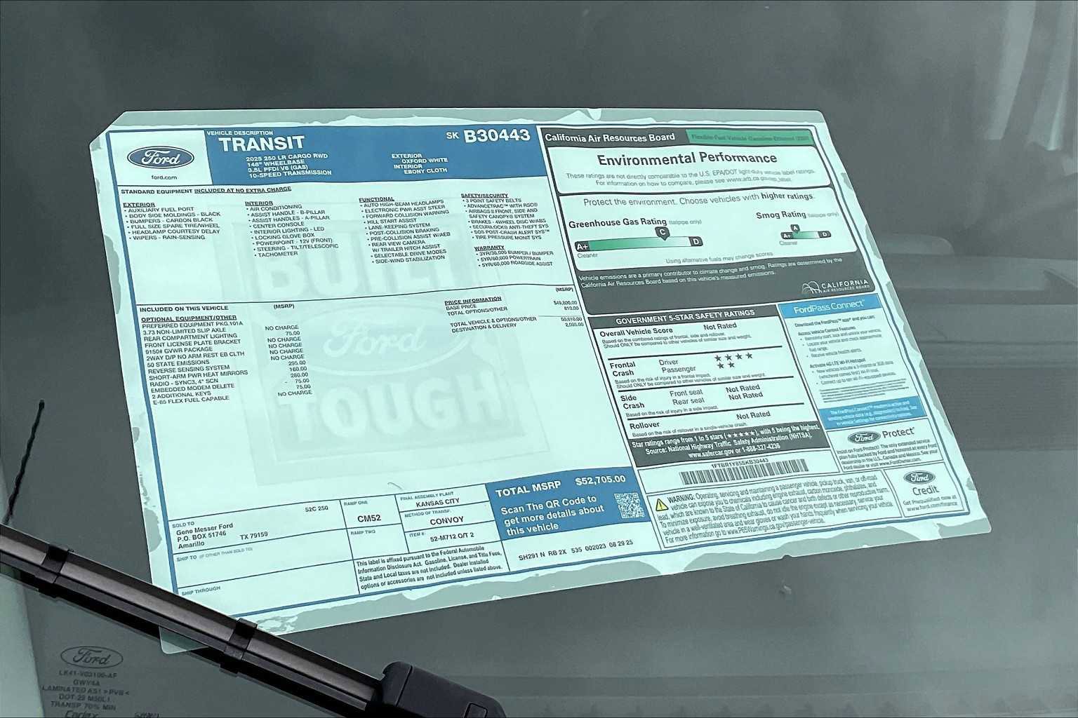 New 2025 Ford Transit 250 Low Roof image 19