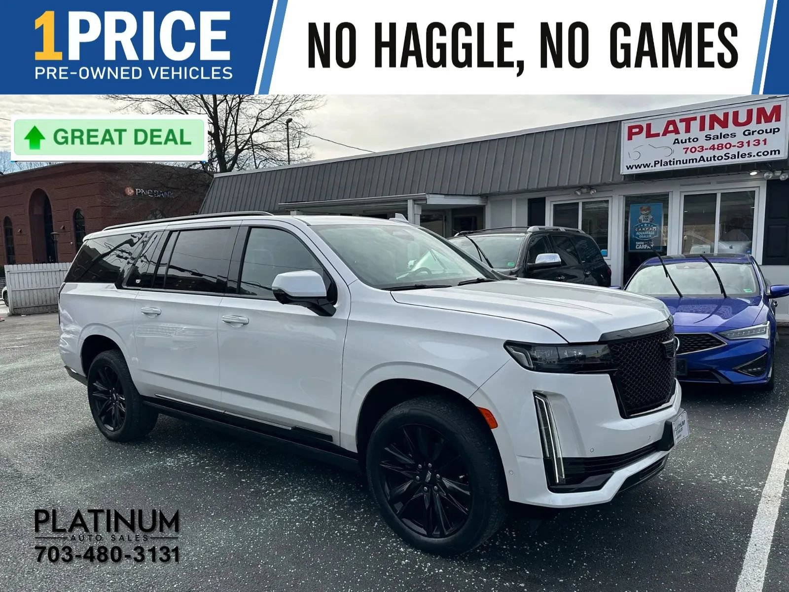 Used 2021 Cadillac Escalade ESV Sport w/ Driver Assist Tech Package