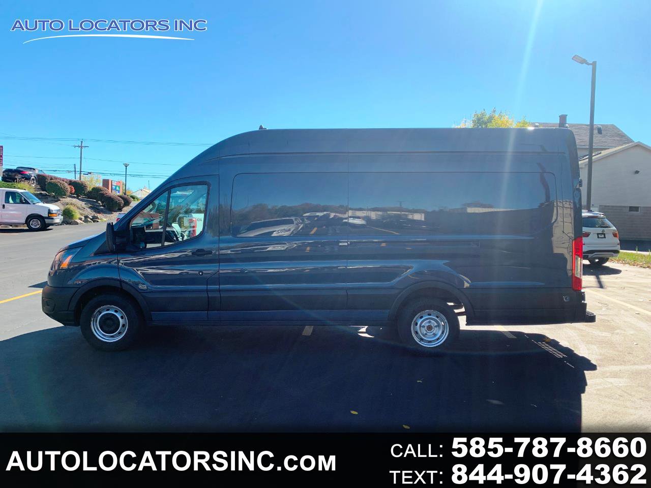 Used 2021 Ford Transit 250 148 High Roof Extended w/ Parcel Delivery Package image 1