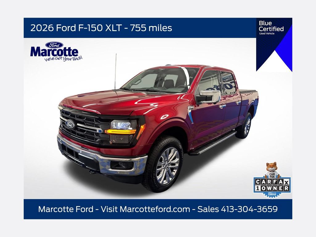 Certified 2026 Ford F150 XLT