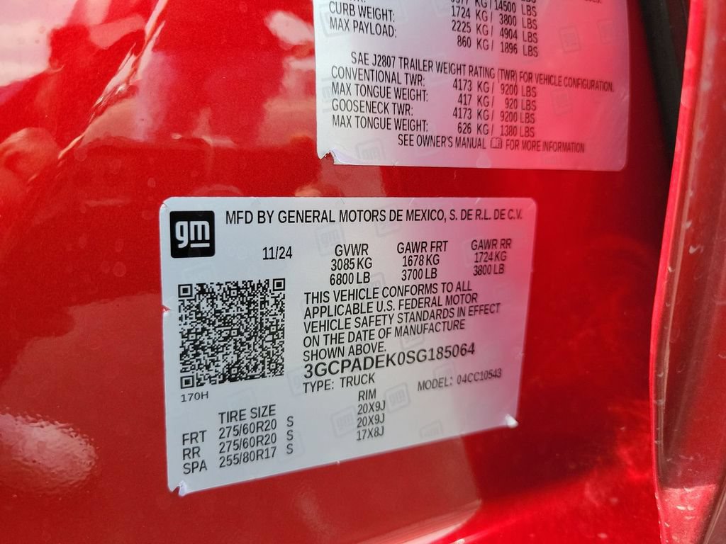 Certified 2025 Chevrolet Silverado 1500 RST RWD image 34
