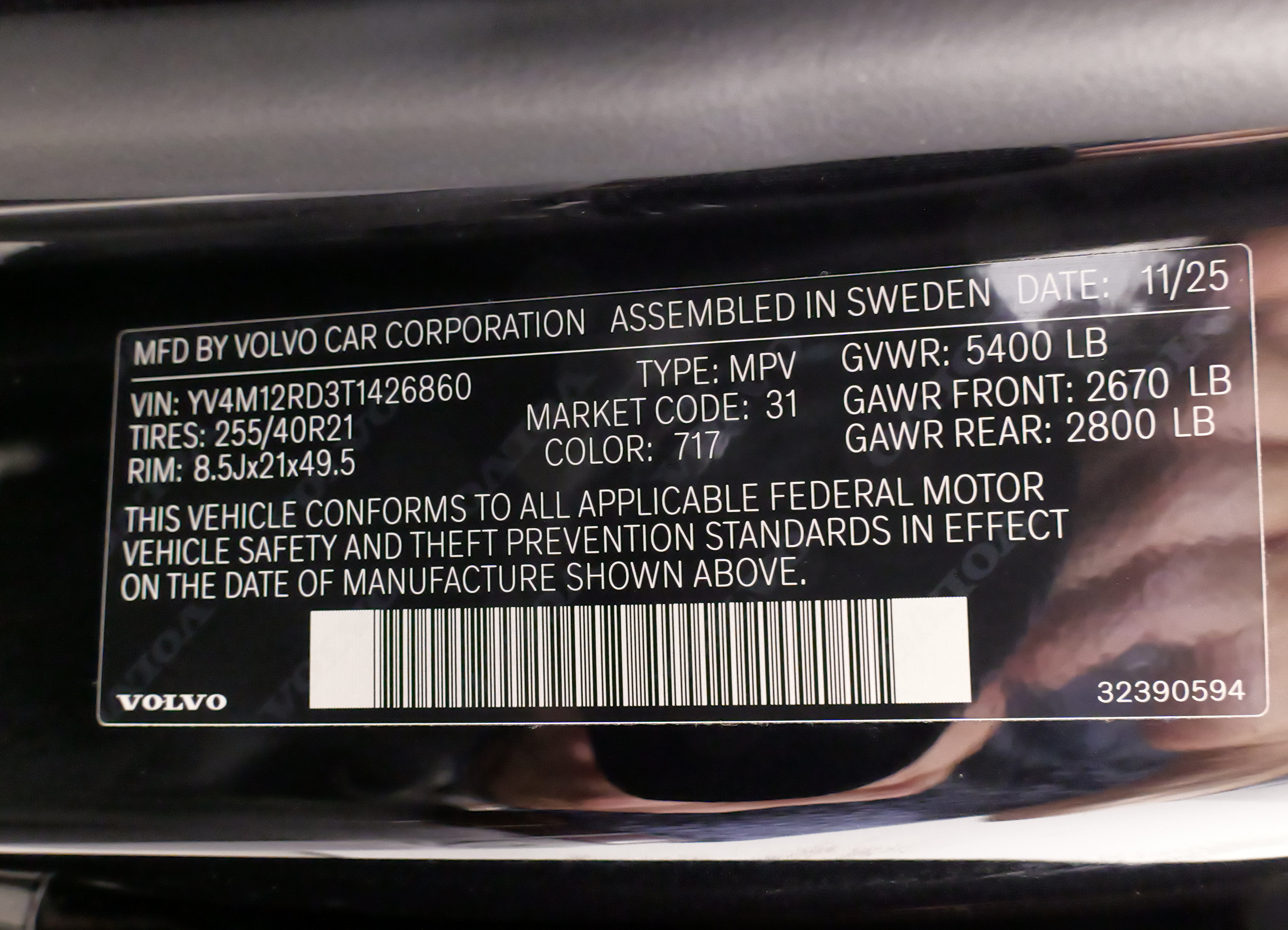 Used 2026 Volvo XC60 B5 Ultra w/ Protection Package Premier AWD/4WD image 64