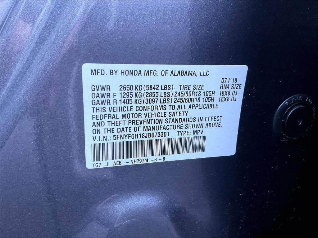 Used 2018 Honda Pilot LX image 36