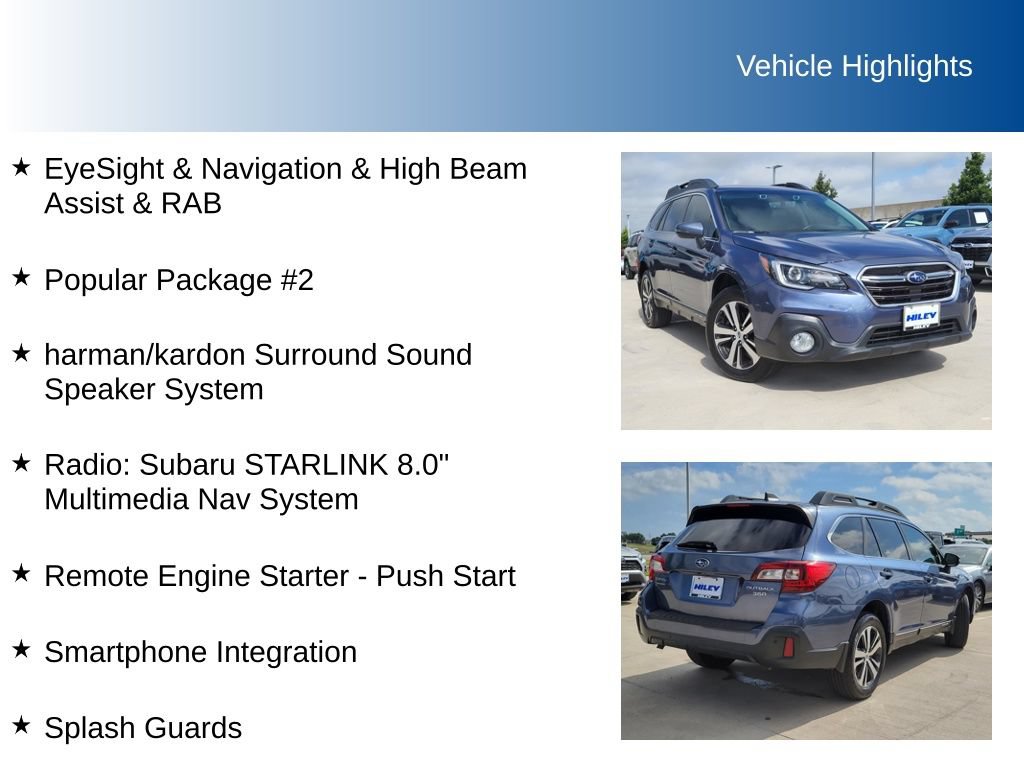 Used 2018 Subaru Outback 3.6R Limited AWD/4WD image 5