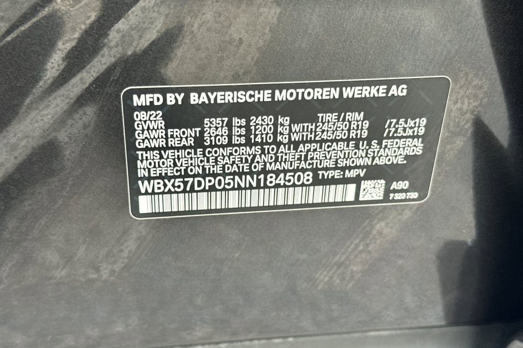 Used 2022 BMW X3 xDrive30i w/ Convenience Package w/ZPA image 35