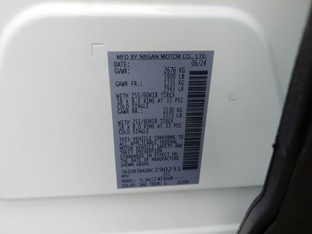 Used 2024 Nissan Pathfinder SV FWD image 36