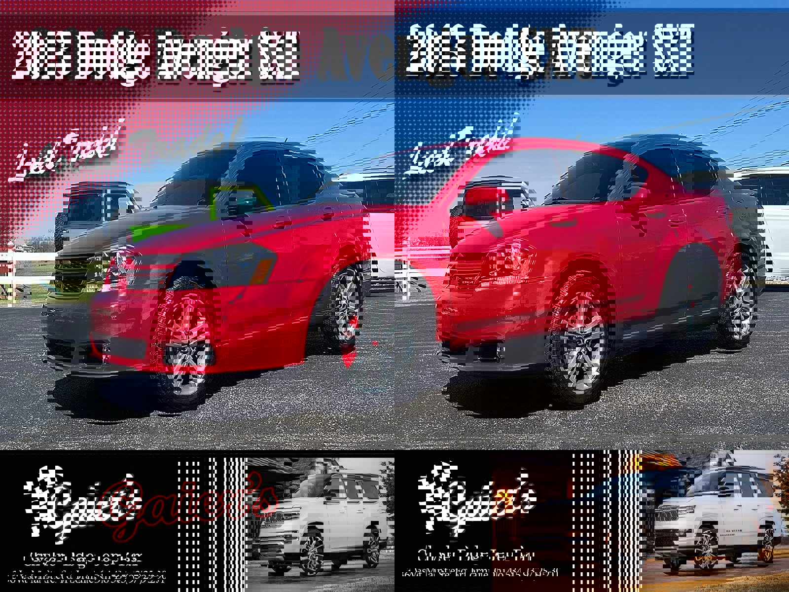 Used 2013 Dodge Avenger SXT w/ Rallye Appearance Group image 1