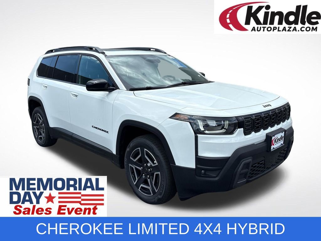 New 2026 Jeep Cherokee Limited AWD/4WD 360° Tour
