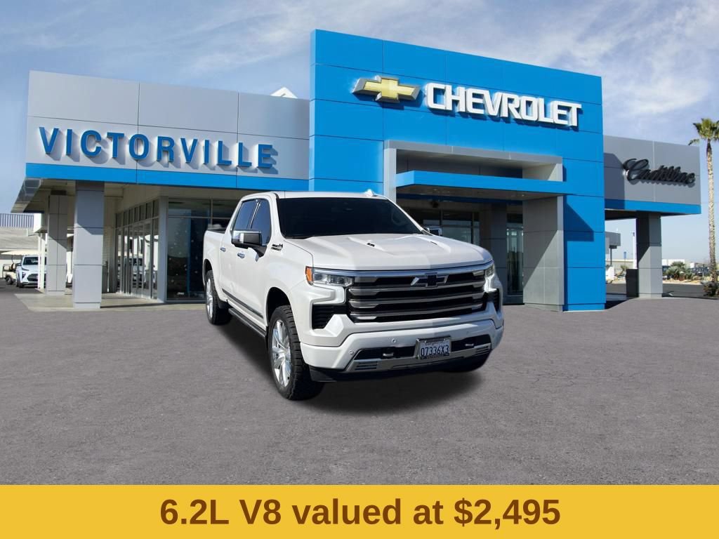 Certified 2022 Chevrolet Silverado 1500 High Country w/ High Country Premium Package AWD/4WD image 3