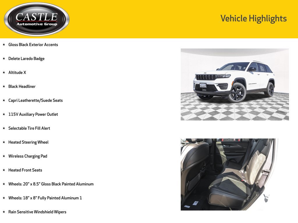 Used 2025 Jeep Grand Cherokee Altitude AWD/4WD image 7