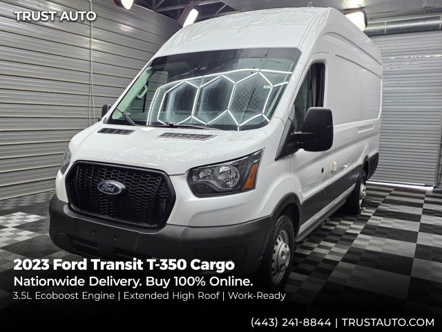 Used 2023 Ford Transit 350 148 High Roof Extended w/ Load Area Protection Package