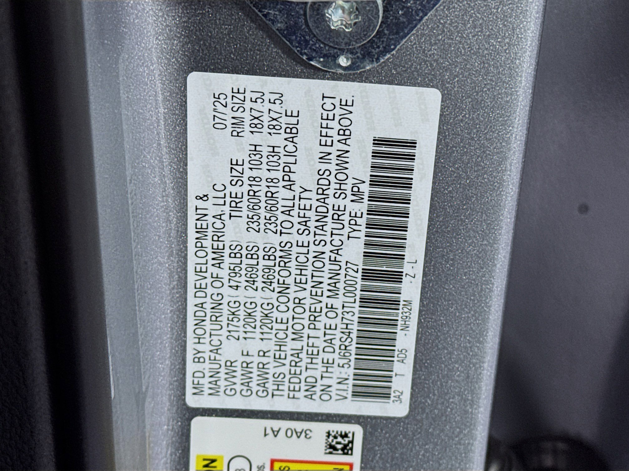 New 2026 Honda CR-V EX-L image 32