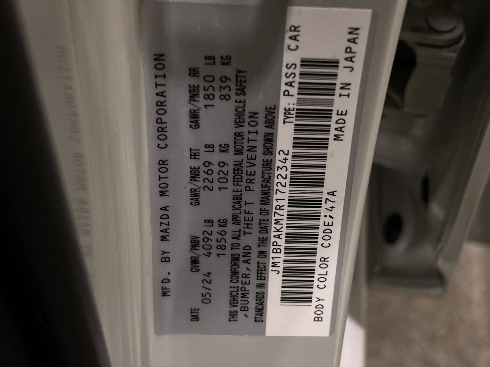 Used 2024 MAZDA MAZDA3 s FWD image 48