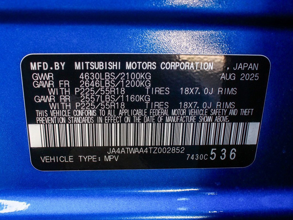 New 2026 Mitsubishi Eclipse Cross SE AWD/4WD image 15