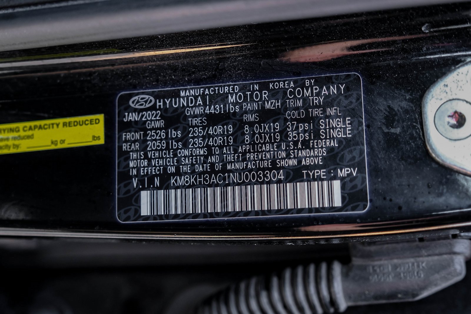 Used 2022 Hyundai Kona N Base w/ Cargo Package image 70