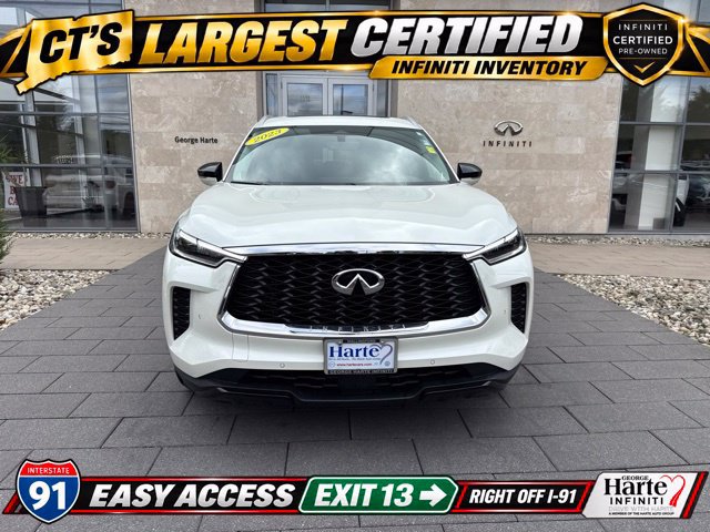 Certified 2023 INFINITI QX60 Luxe w/ Performance Audio Package AWD/4WD image 3