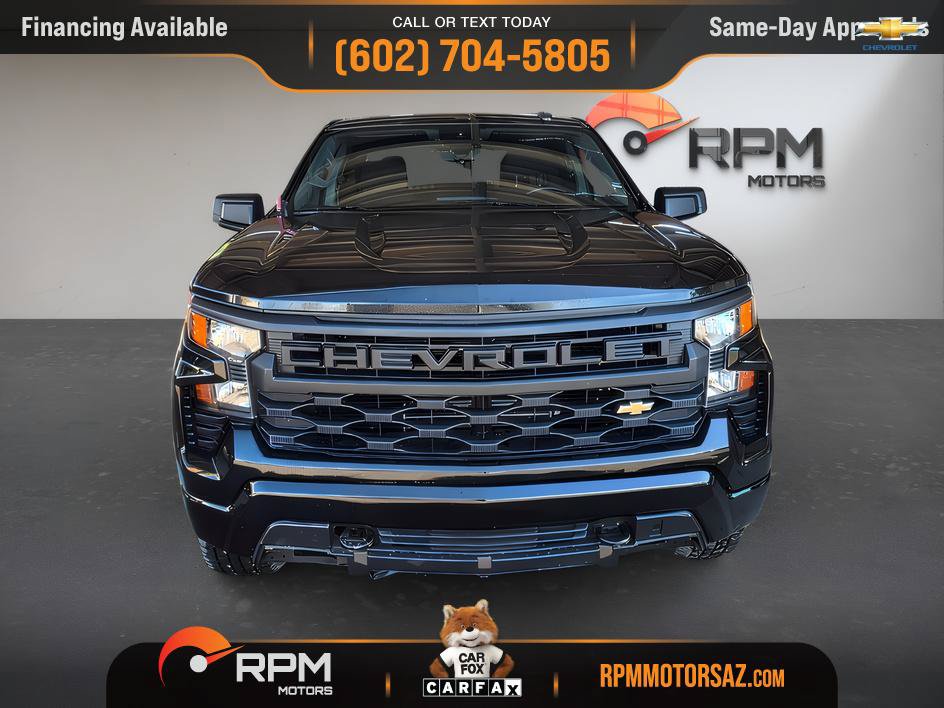 Used 2022 Chevrolet Silverado 1500 Custom w/ LPO, Dark Essentials Package AWD/4WD image 2
