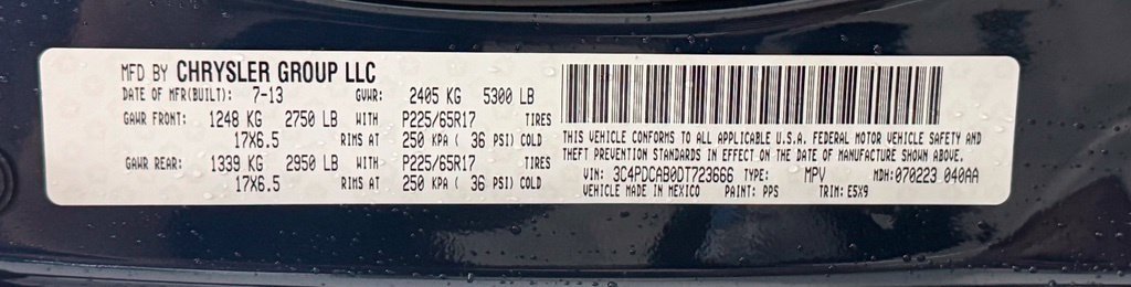 Used 2013 Dodge Journey American Value Package w/ Flexible Seating Group FWD image 27