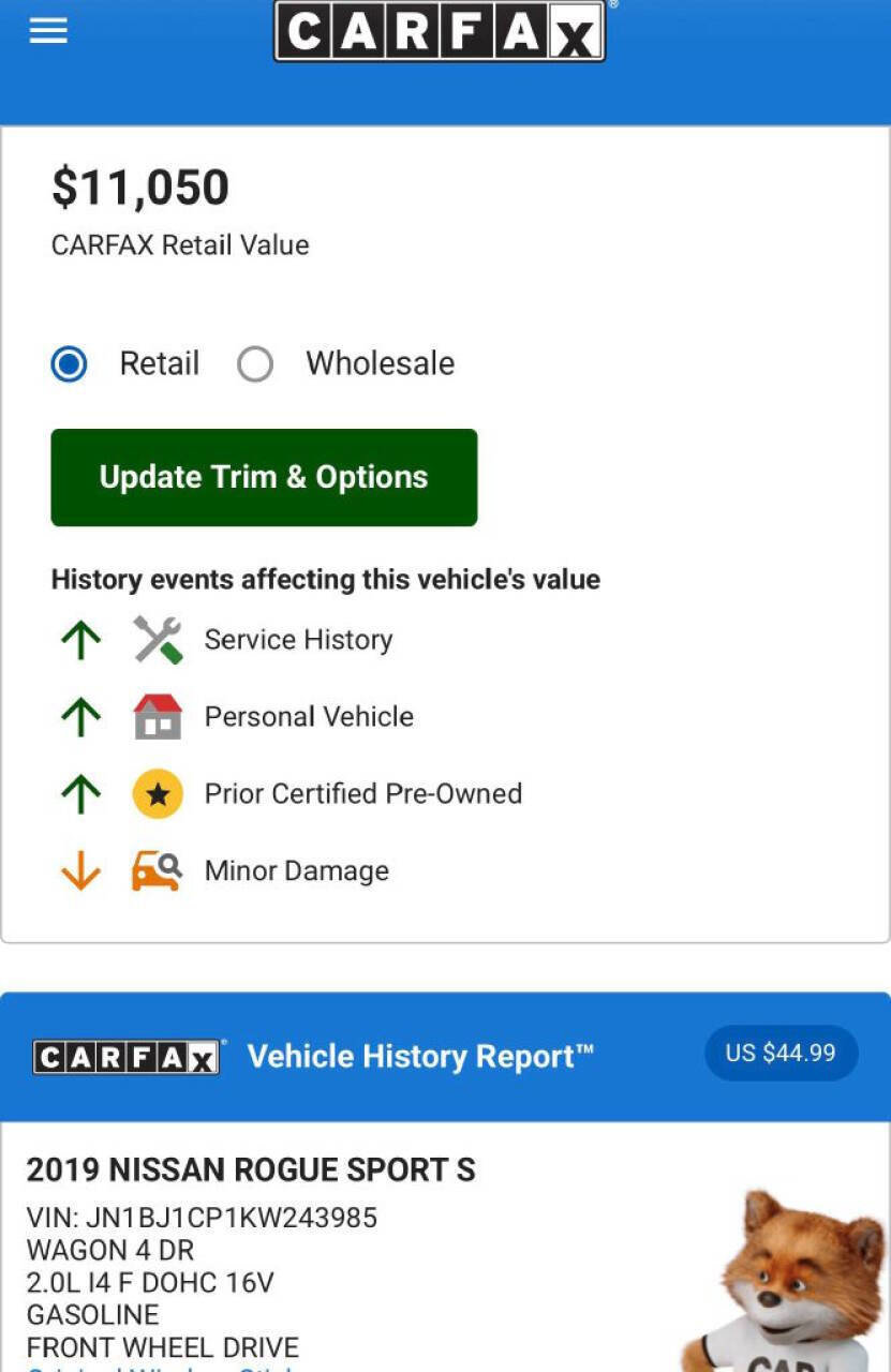 Used 2019 Nissan Rogue Sport S FWD image 17