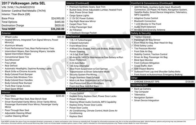 Used 2017 Volkswagen Jetta SEL image 5