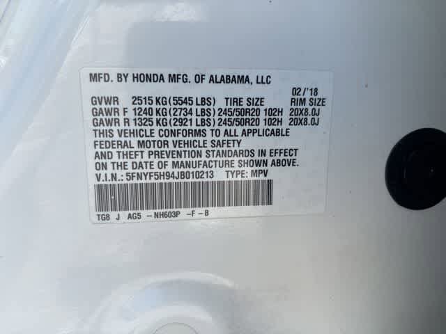 Used 2018 Honda Pilot Touring image 22