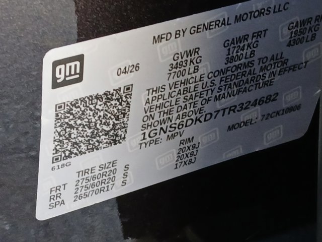 New 2026 Chevrolet Suburban Z71 image 19