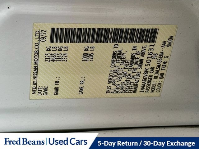 Used 2023 Nissan Maxima SR w/ Sport Mat Group FWD image 41