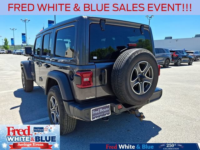 Used 2021 Jeep Wrangler Unlimited Sport w/ Sun And Sound Package AWD/4WD image 8