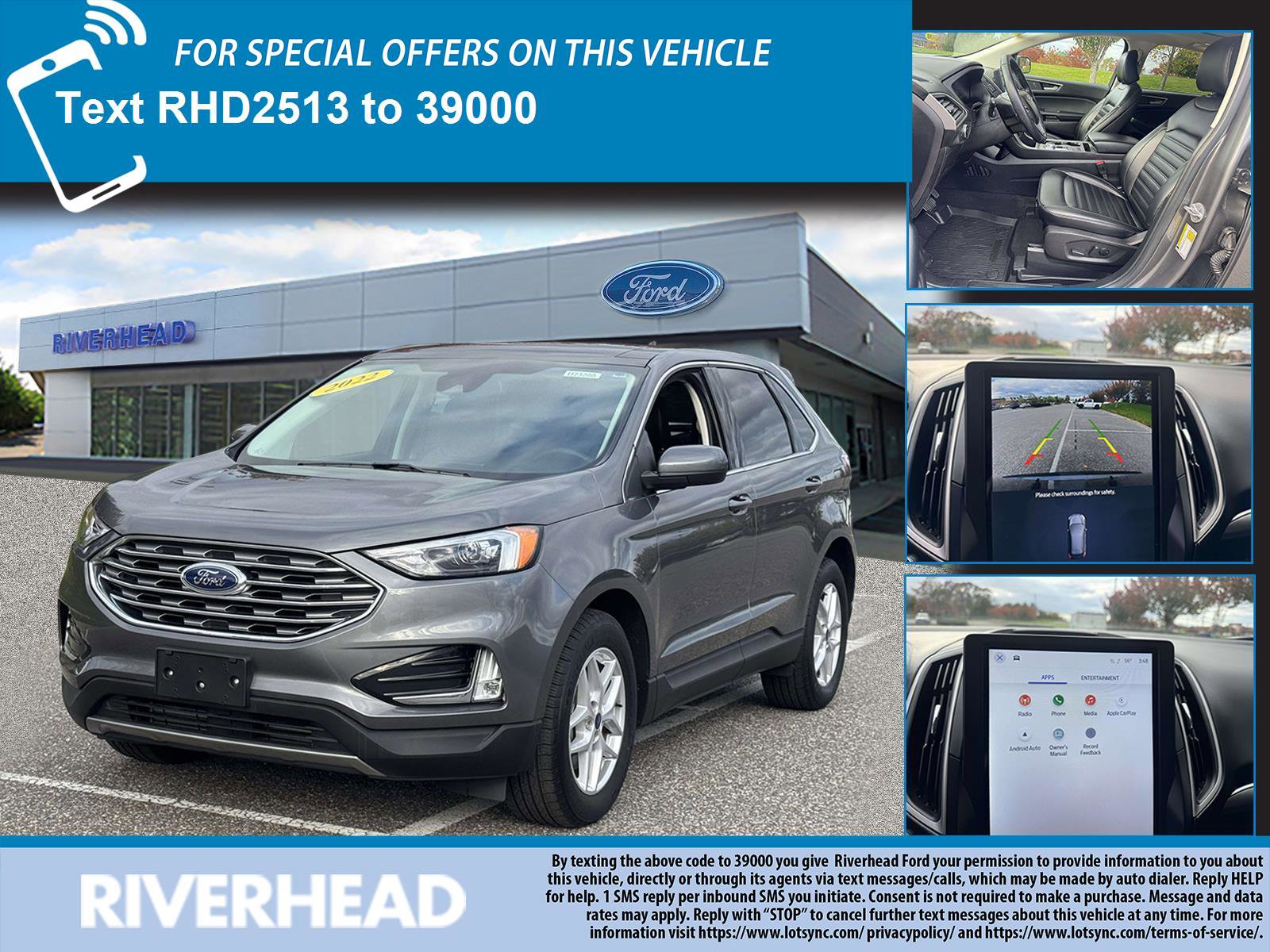 Certified 2022 Ford Edge SEL w/ Convenience Package