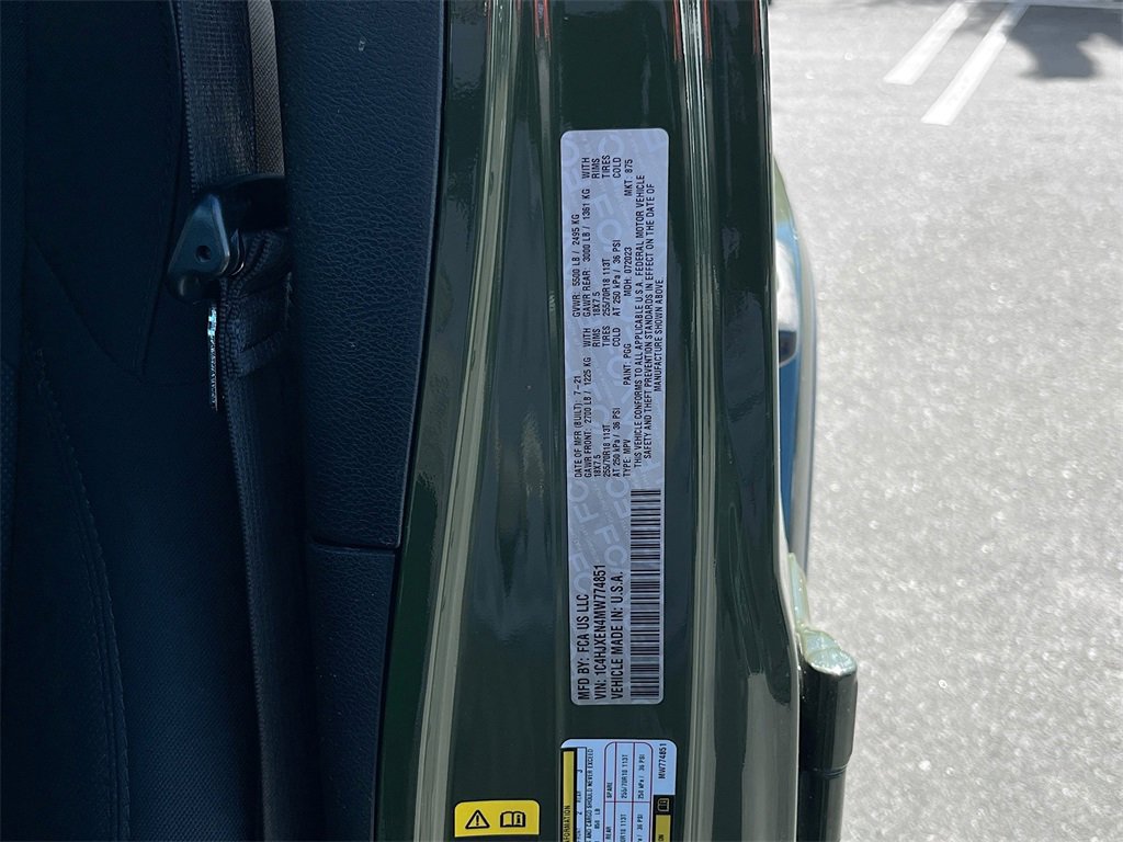 Certified 2021 Jeep Wrangler Unlimited Sahara image 29