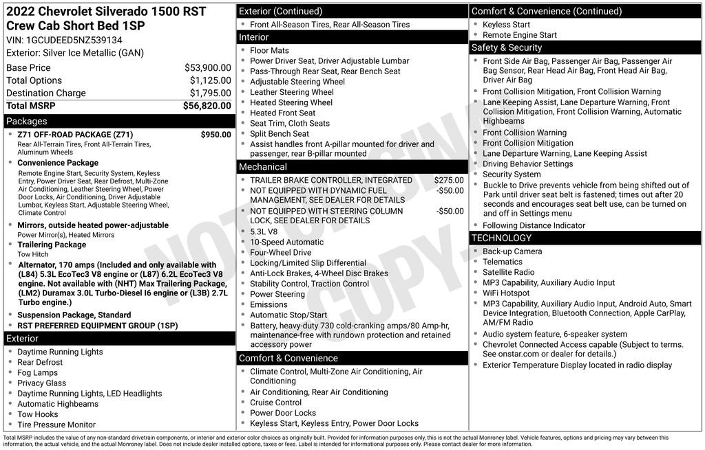 Used 2022 Chevrolet Silverado 1500 RST w/ Z71 Off-Road Package AWD/4WD video 3