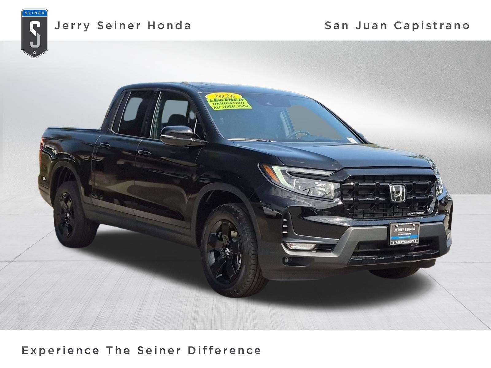 New 2026 Honda Ridgeline Black Edition