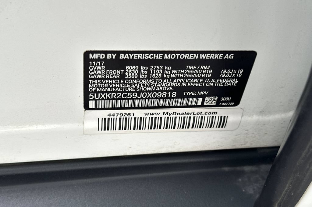 Used 2018 BMW X5 sDrive35i RWD image 34