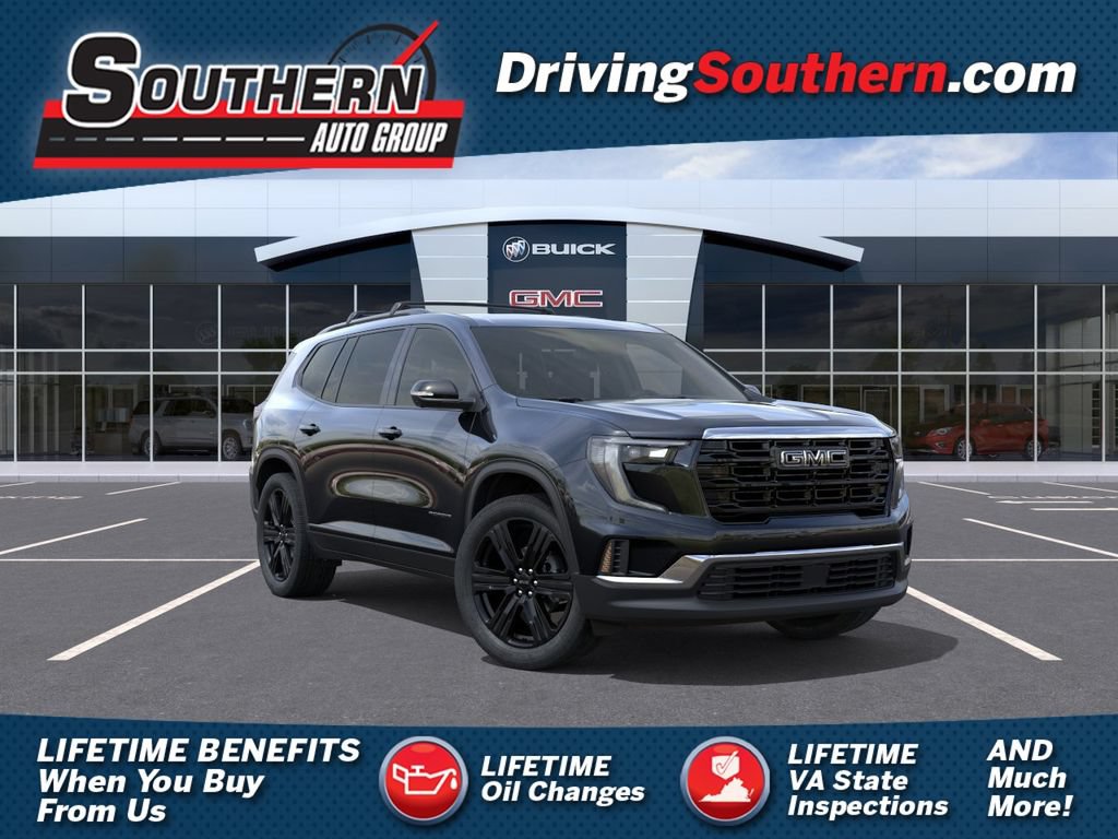 New 2026 GMC Acadia Elevation w/ Black Edition