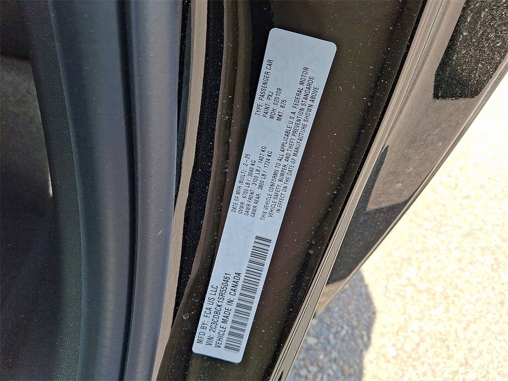 New 2025 Dodge Charger R/T w/ Quick Order Package 25M R/T image 14