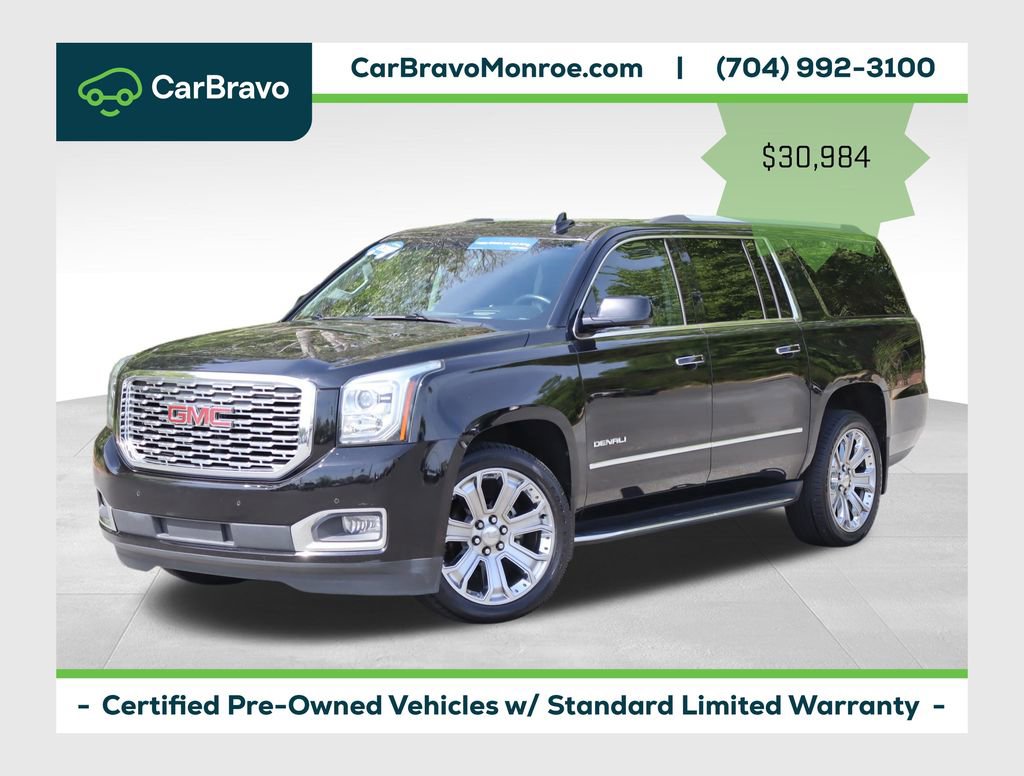 Certified 2019 GMC Yukon XL Denali w/ Open Road Package AWD/4WD image 1
