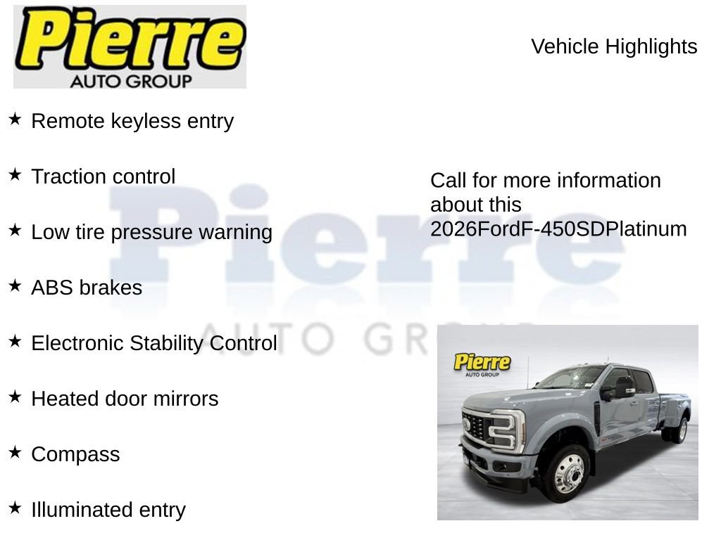 Certified 2026 Ford F450 Platinum AWD/4WD image 7