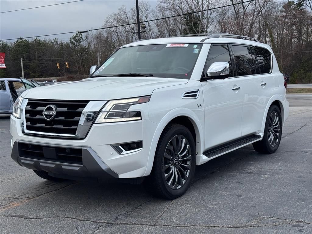 Used 2022 Nissan Armada Platinum w/ Captain's Chairs Package image 7