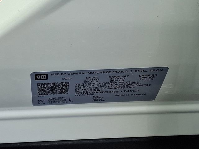 Certified 2024 Chevrolet Blazer RS w/ LPO, Cargo Package image 26